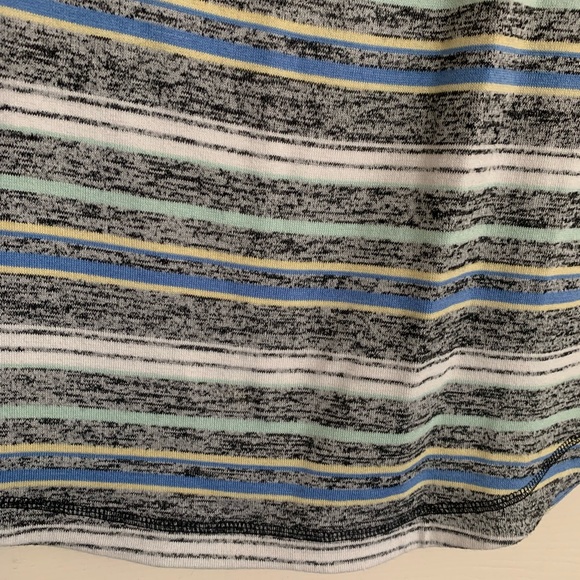 Final Price T by Talbots Pull On Skirt SZ Medium Stripe Pattern - Picture 3 of 9